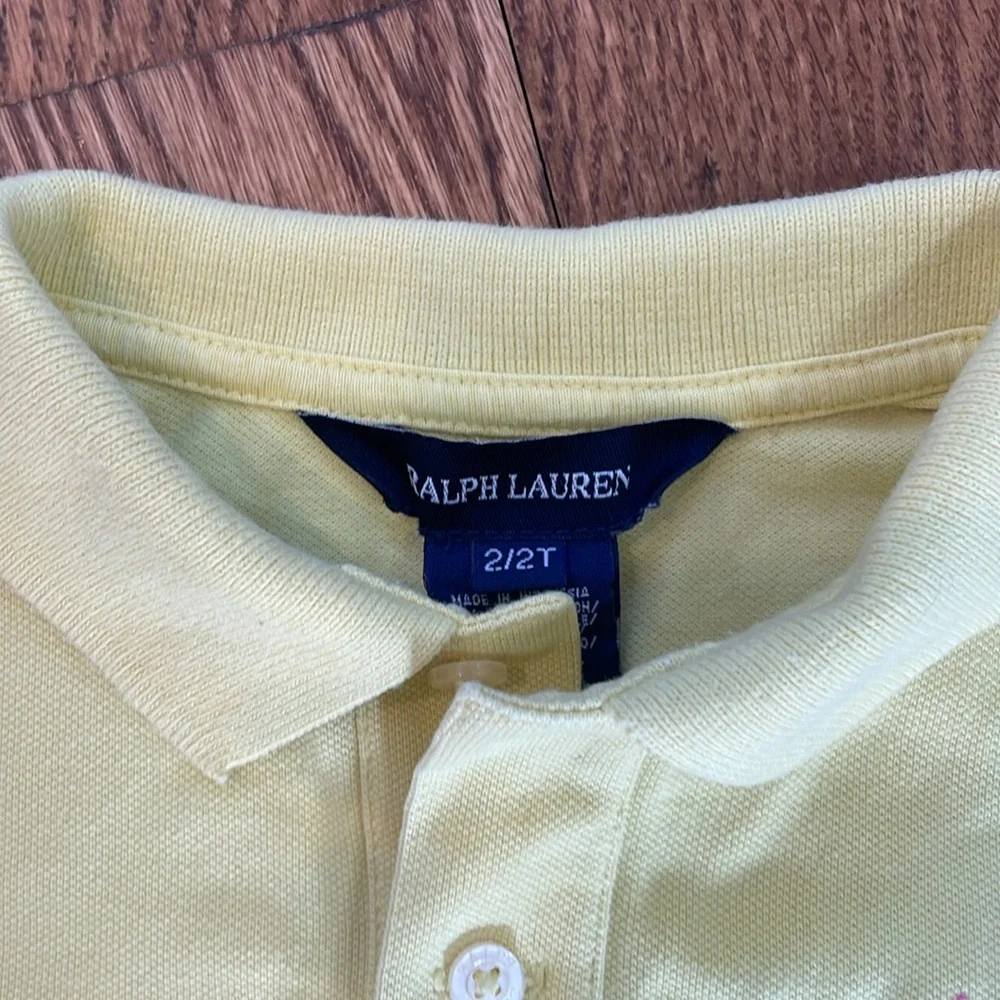 Ralph Lauren Polo Shirt. Size 2/2T. Excellent to Like New Condition.